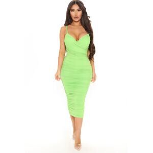 NWT Fashion Nova Rushed Bodycon Dress XL